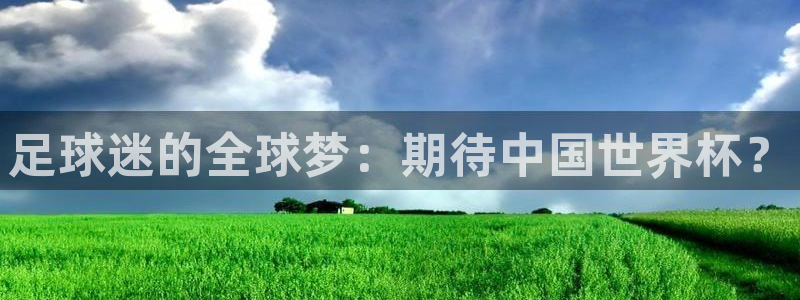 世界杯预选赛欧洲区赛程：足球迷的全球梦：期待中国世界杯？