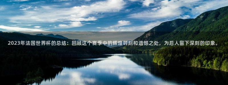 2006世界杯：2023年法国世界杯的总结：回顾这个赛季中的辉煌时刻和遗憾之处，为后人留下深刻的印象。